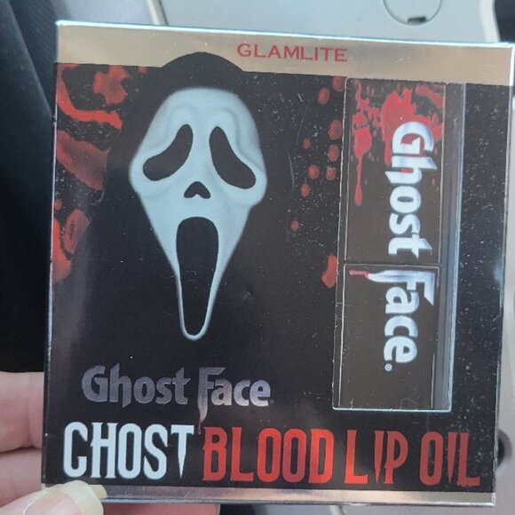 Glamlite Ghost Face Lip Oil NWT - Picture 1 of 2